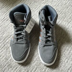 Adidas mid sneakers gray 9.5